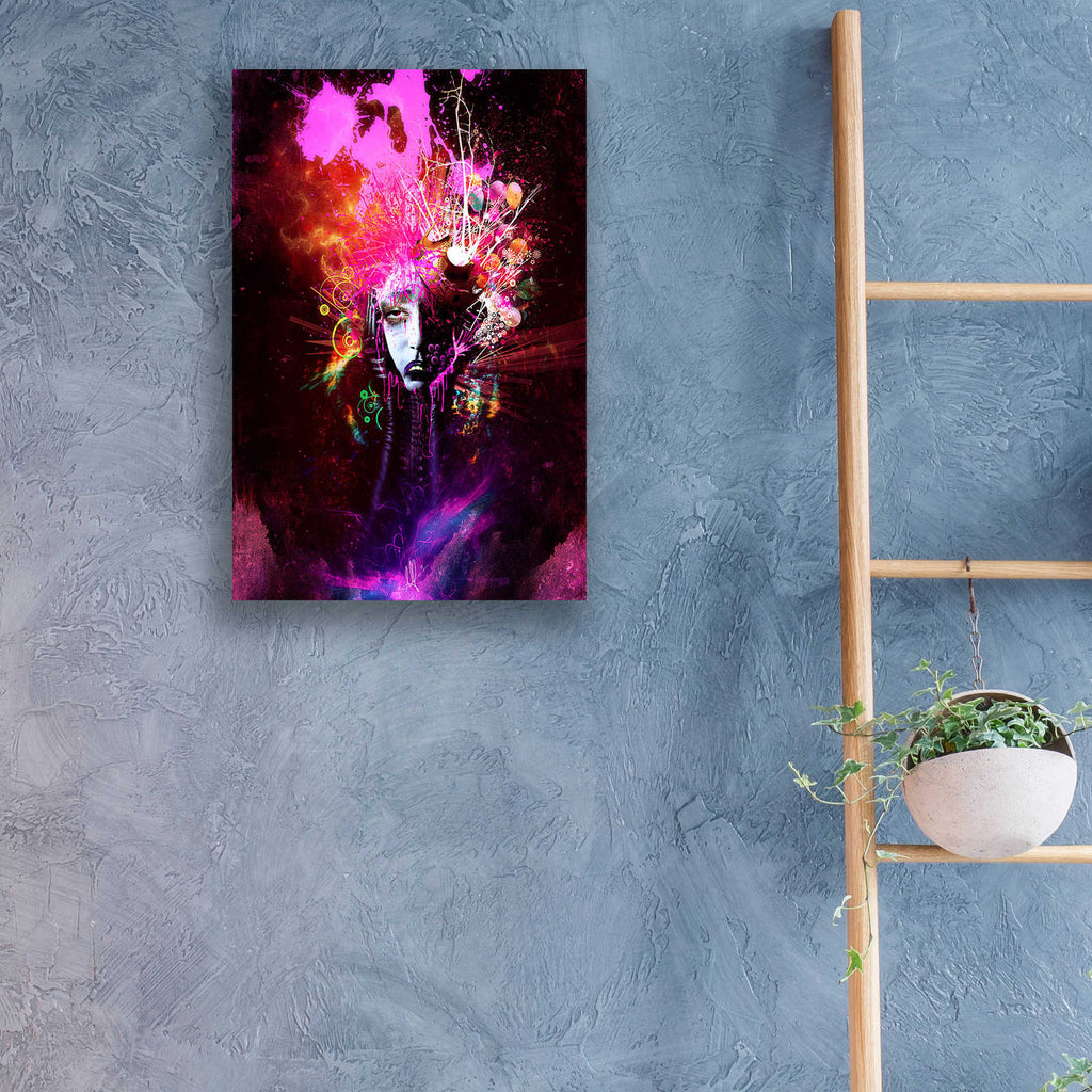 Epic Art 'Overdose' by Mario Sanchez Nevado, Acrylic Glass Wall Art,16x24