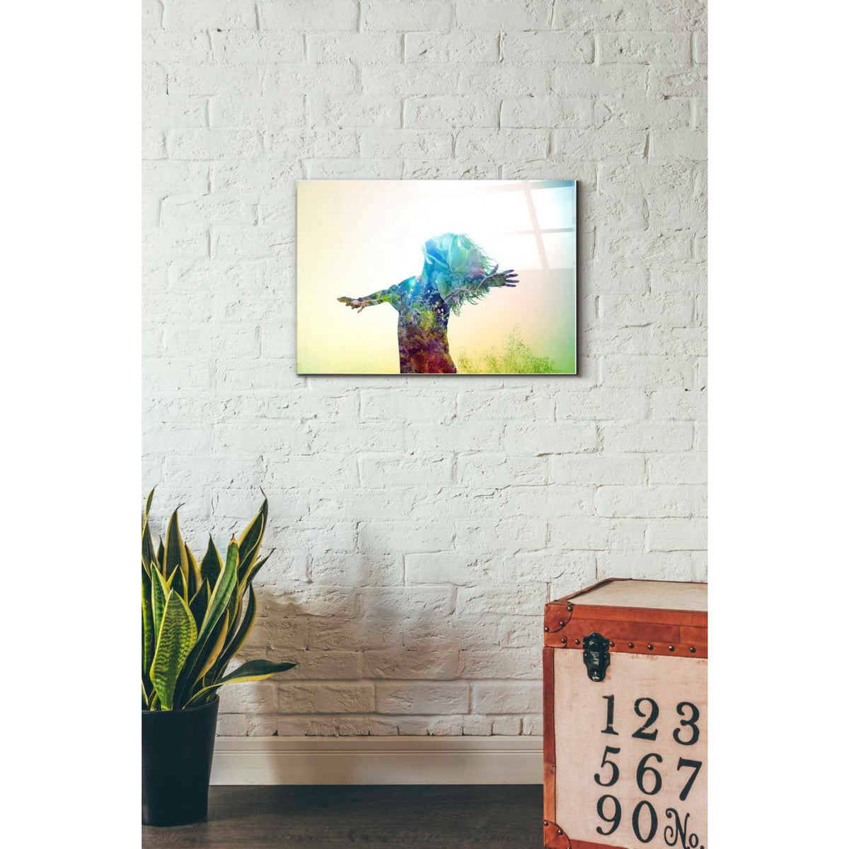 Epic Art 'Release' by Mario Sanchez Nevado, Acrylic Glass Wall Art,16x24