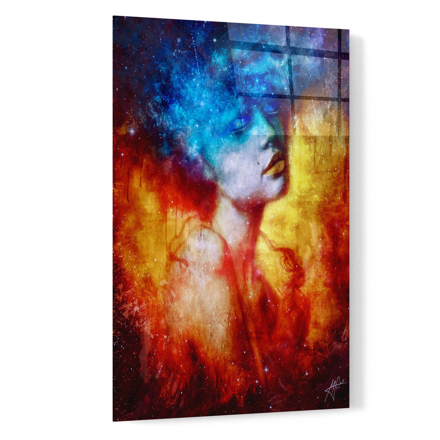 Epic Art 'Revelation' by Mario Sanchez Nevado, Acrylic Glass Wall Art,16x24