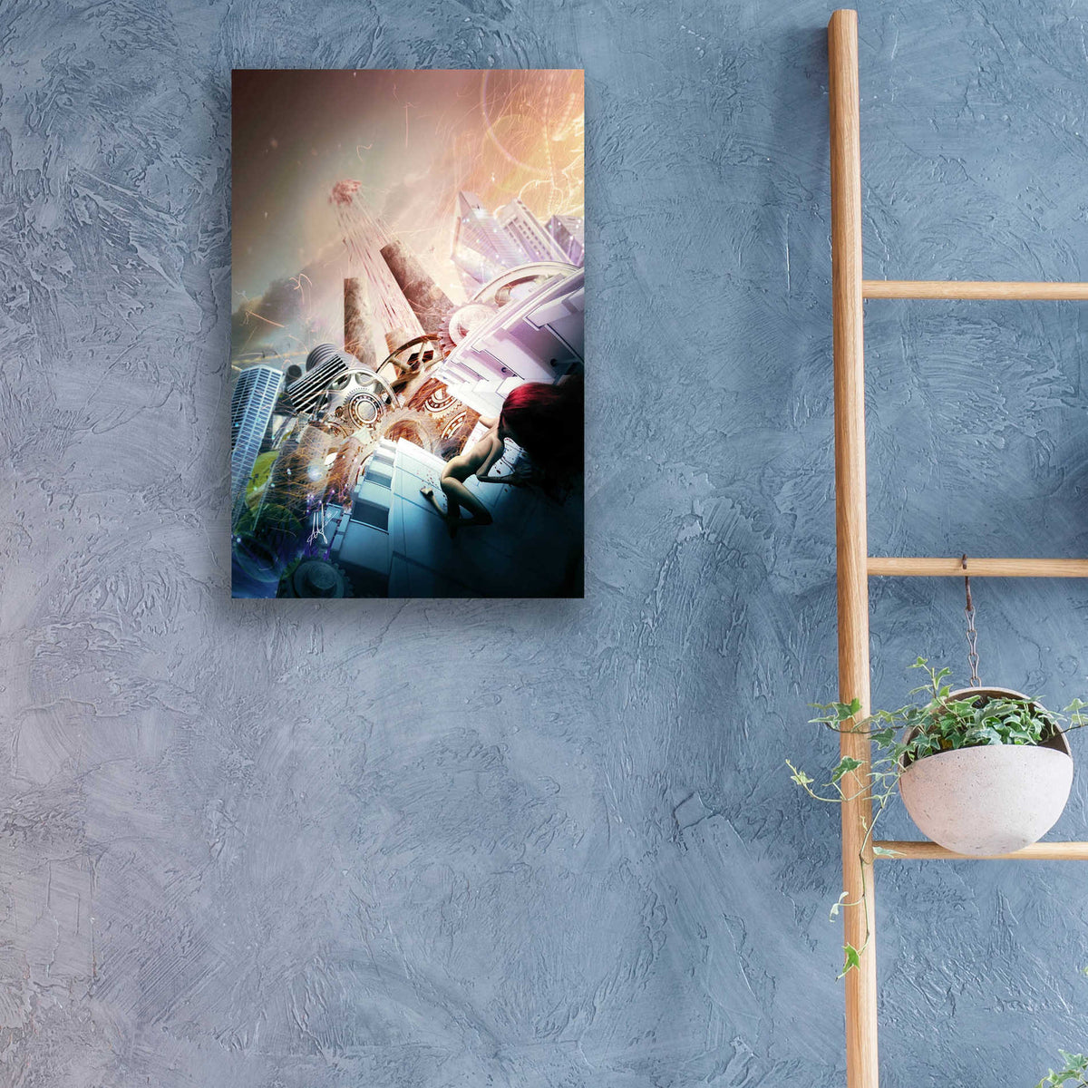 Epic Art 'Runaway' by Mario Sanchez Nevado, Acrylic Glass Wall Art,16x24