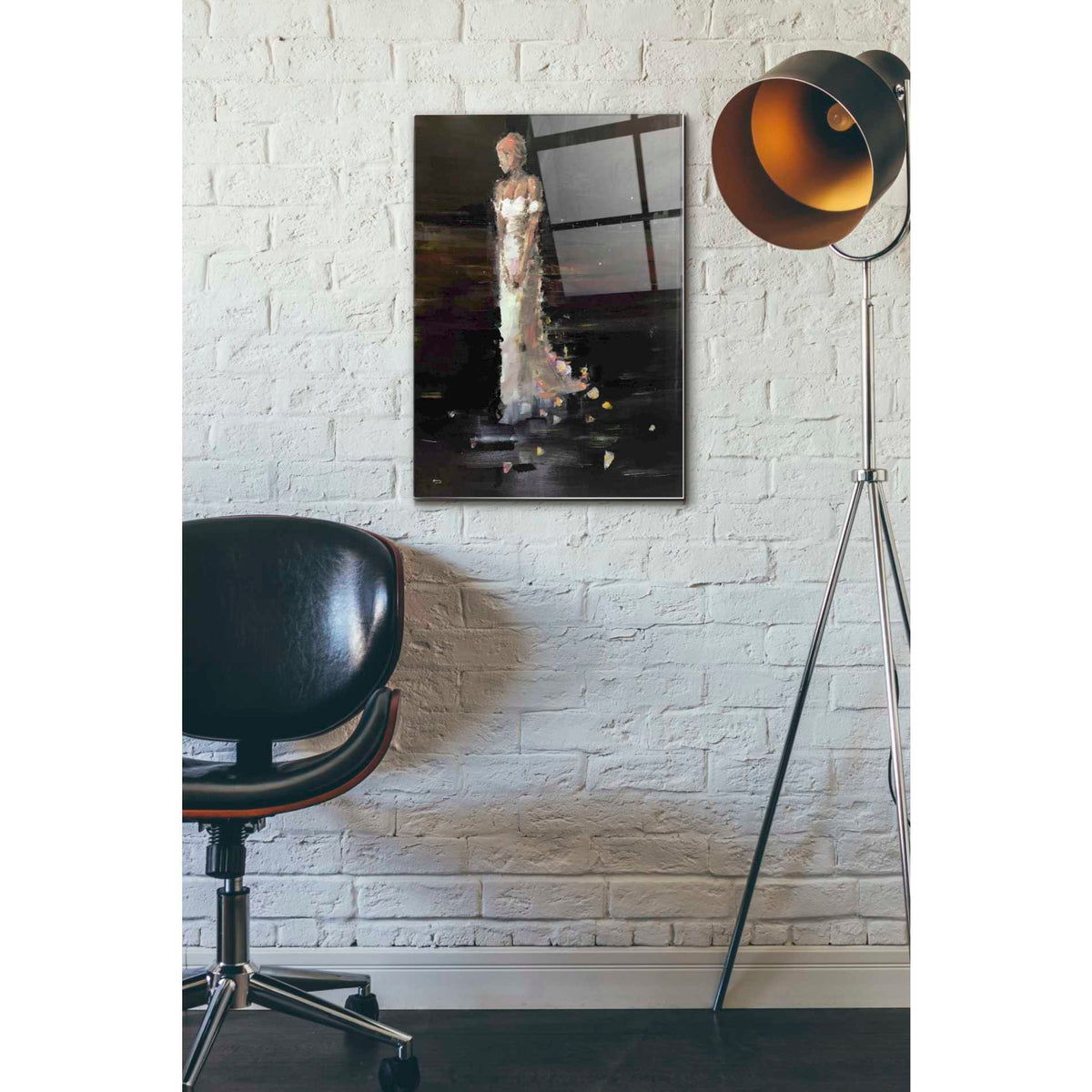 Epic Art 'Reflection' by Oscar Alvarez Pardo, Acrylic Glass Wall Art,16x24