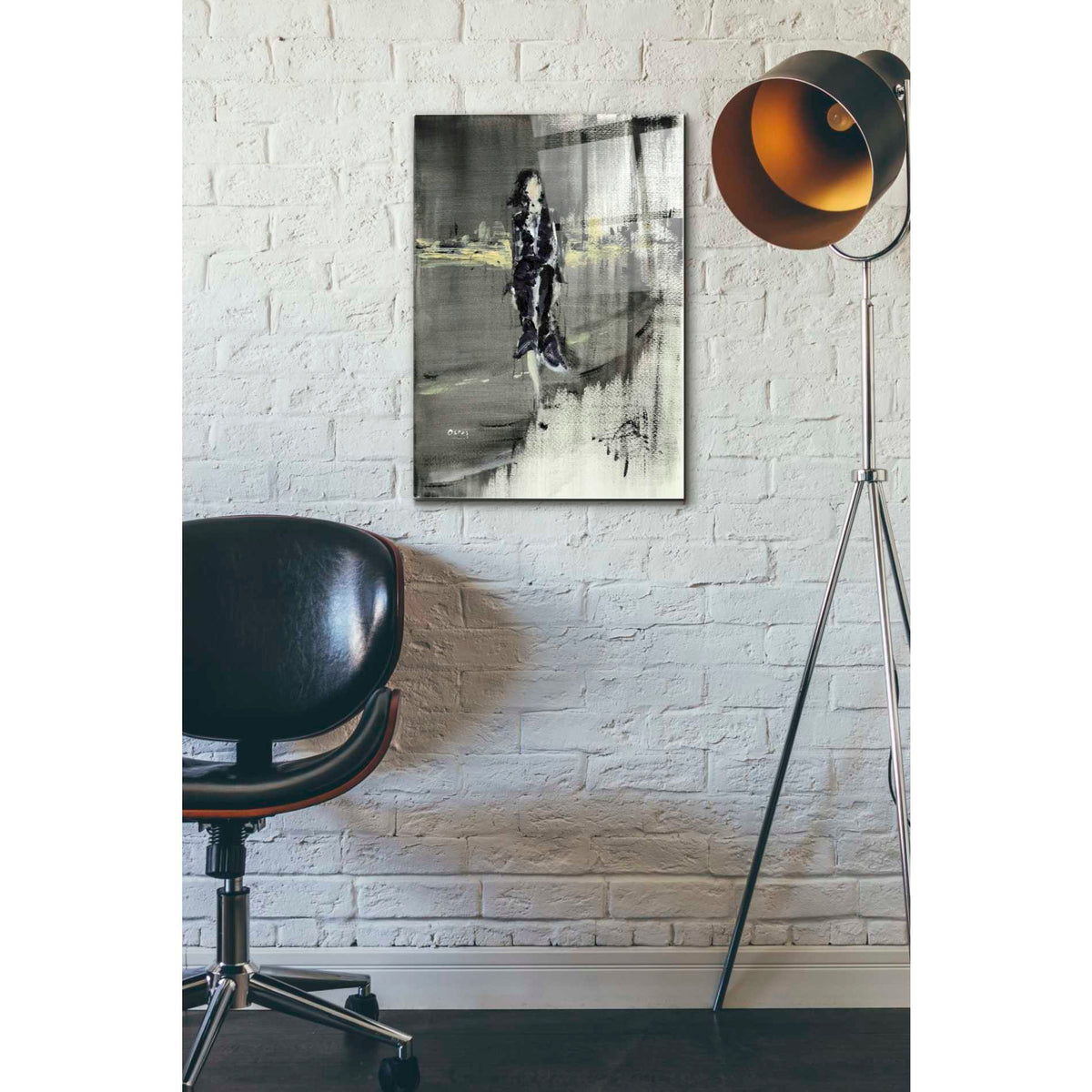 Epic Art 'Unexpessed' by Oscar Alvarez Pardo, Acrylic Glass Wall Art,16x24