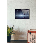 Epic Art "Wood Series: One Air Balloon" Acrylic Glass Wall Art,16x24
