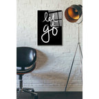 Epic Art 'Let It Go' by Linda Woods, Acrylic Glass Wall Art,16x24