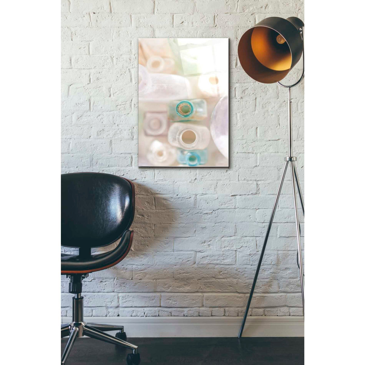 Epic Art 'Abstract Bottles' by Elena Ray, Acrylic Glass Wall Art,16x24