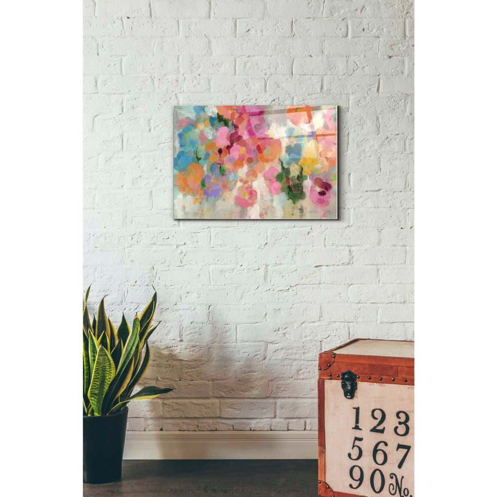 Epic Art 'Colorful Garden I' by Silvia Vassileva, Acrylic Glass Wall Art,16x24