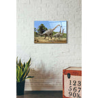 Epic Art 'Brachiosaurus' Acrylic Glass Wall Art,16x24