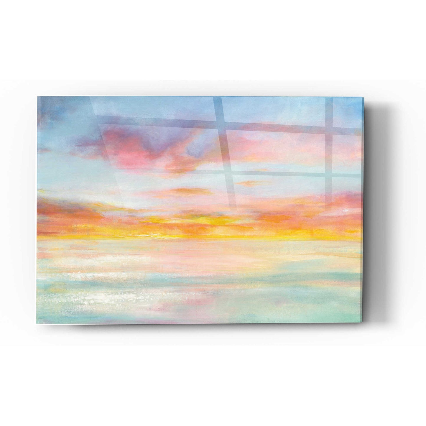 Epic Art 'Pastel Sky' by Danhui Nai, Acrylic Glass Wall Art,16x24