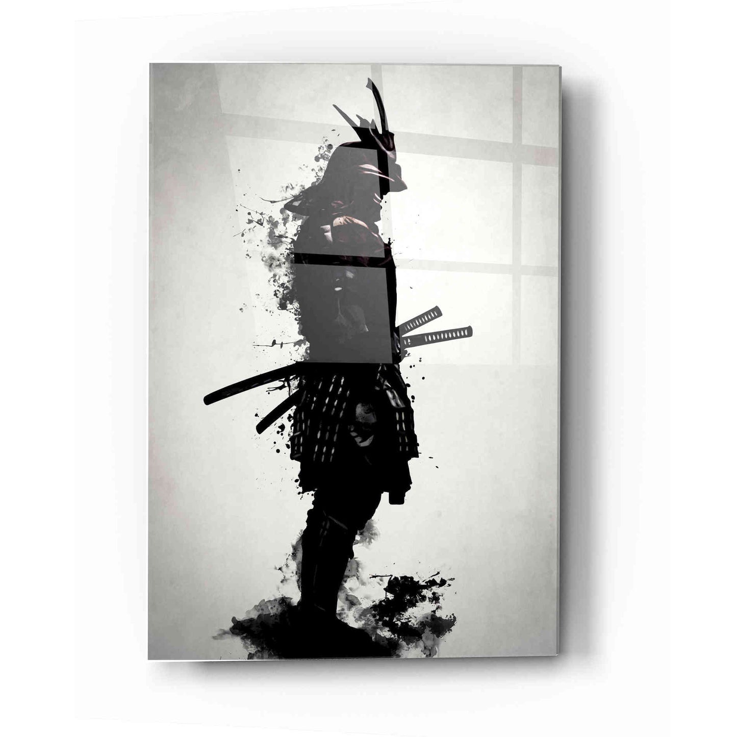 Epic Art 'Armored Samurai' by Nicklas Gustafsson, Acrylic Glass Wall Art,16x24
