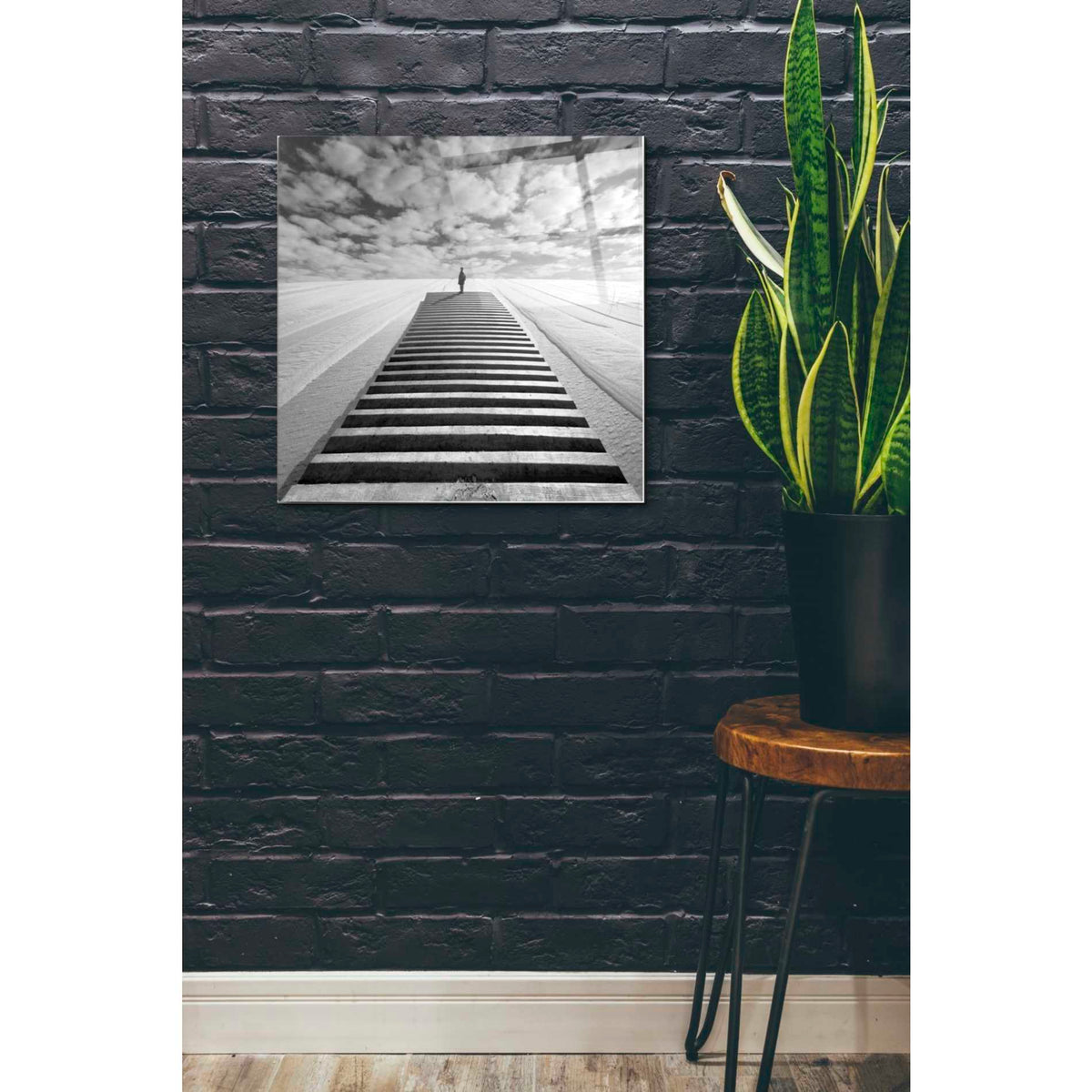 Epic Art 'The Observer' by Dariusz Klimczak, Acrylic Glass Wall Art,24x24