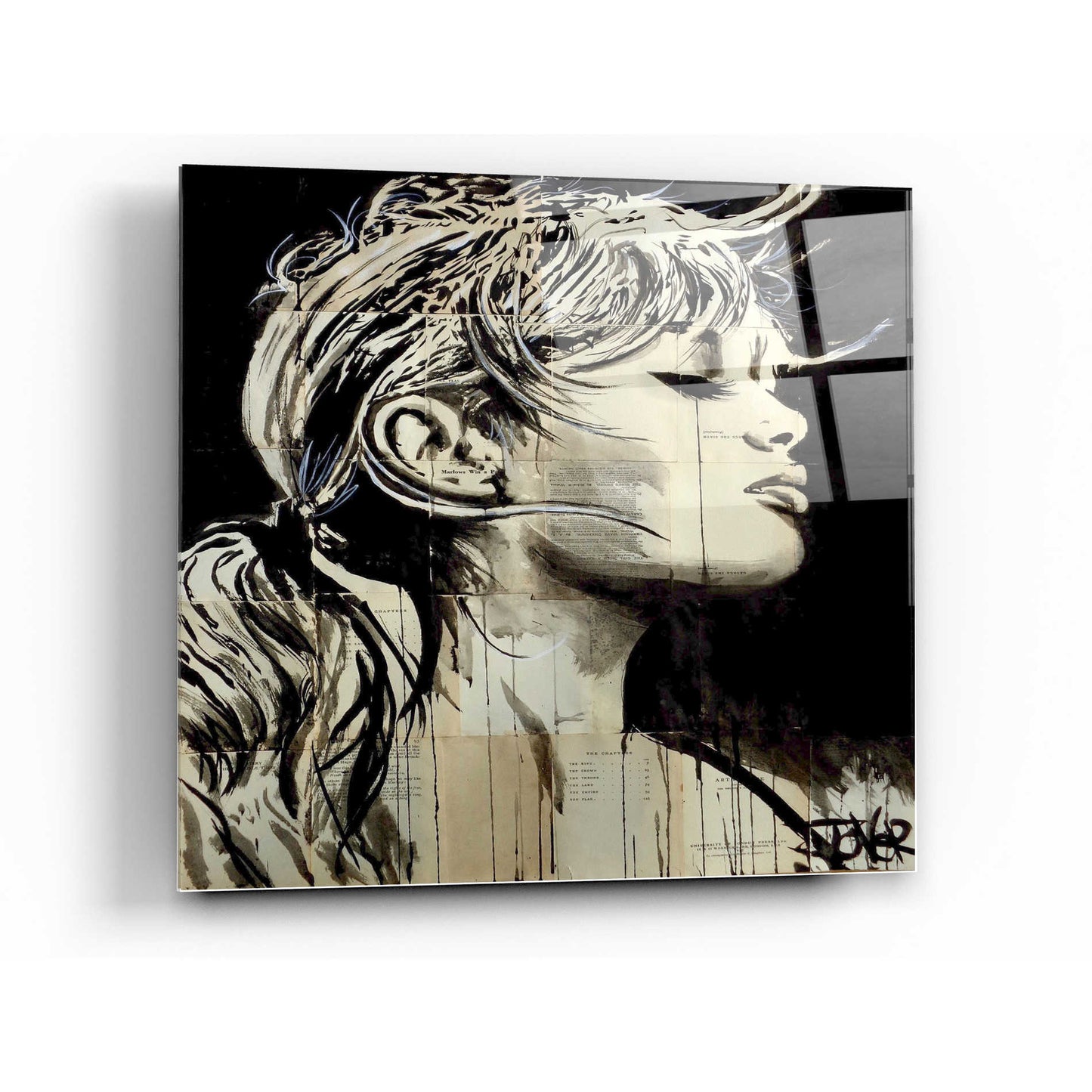 Epic Art 'Enchanted' by Loui Jover, Acrylic Glass Wall Art,24x24