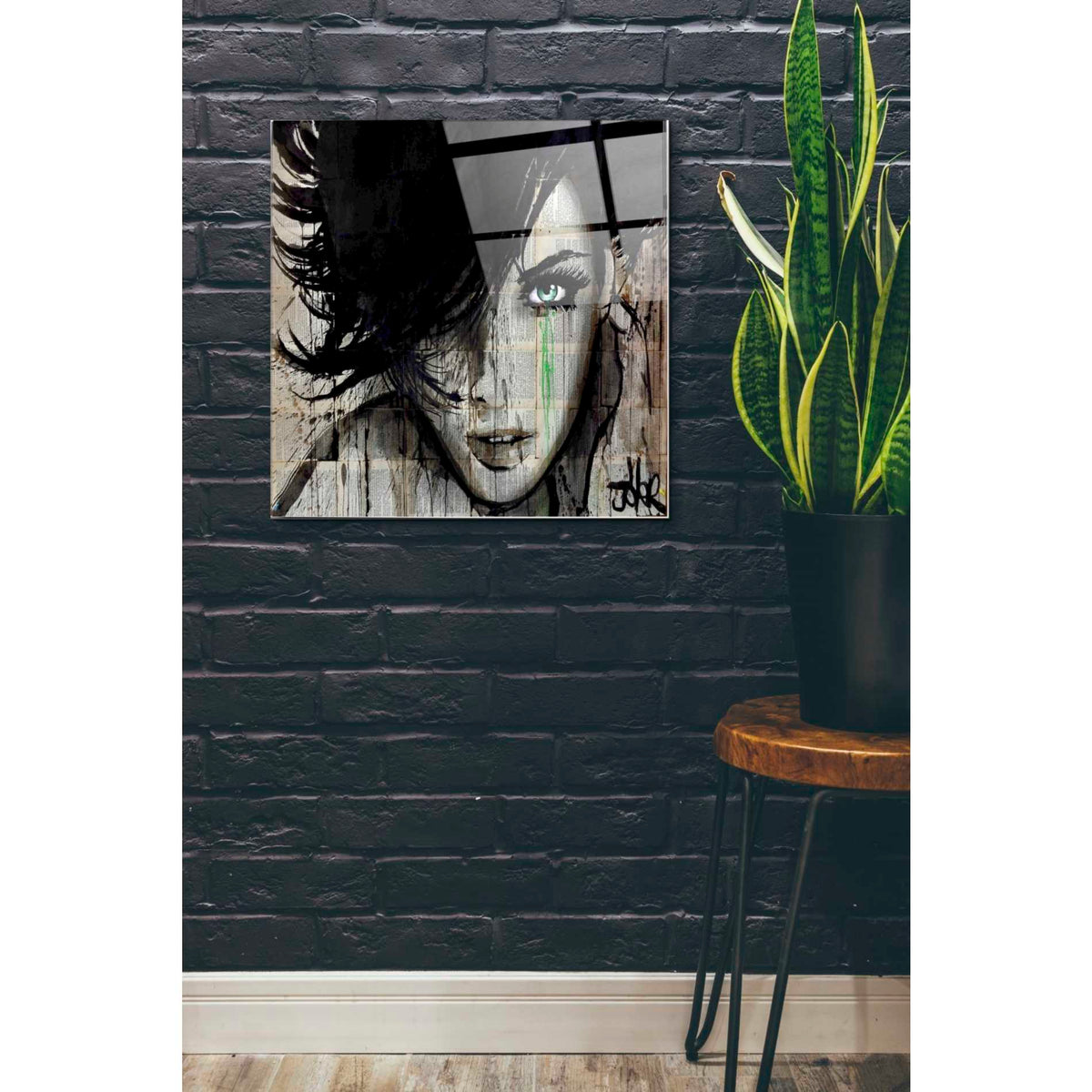 Epic Art 'Things Happen' by Loui Jover, Acrylic Glass Wall Art,24x24
