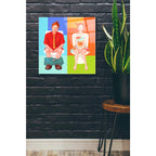 Epic Art 'Boy Meets Girl' by Sai Tamiya, Acrylic Glass Wall Art,24x24