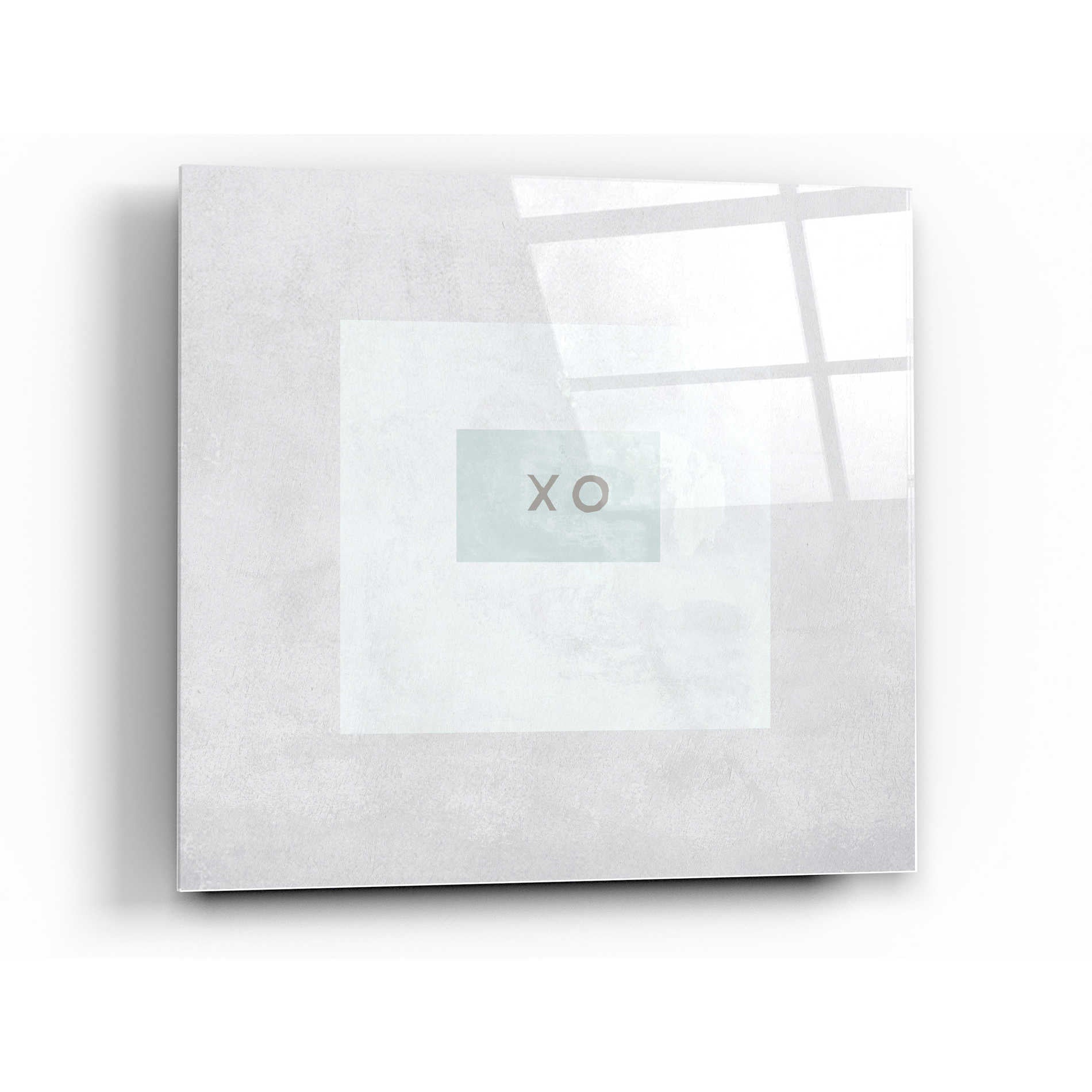 Epic Art 'XO Box' by Linda Woods, Acrylic Glass Wall Art,24x24