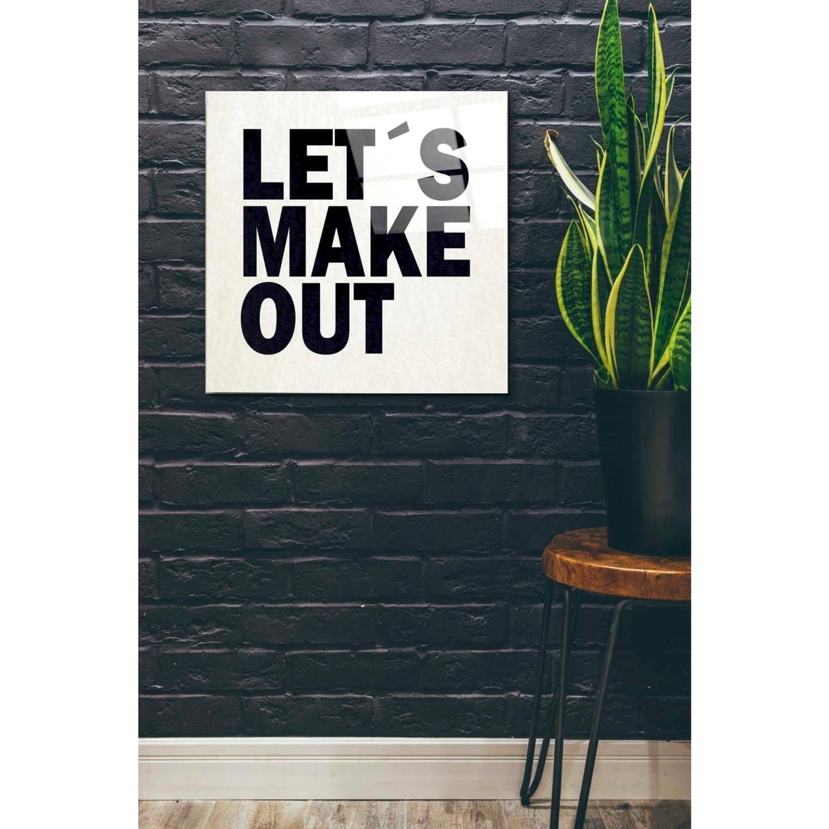 Epic Art 'Let's Make Out' by Nicklas Gustafsson, Acrylic Glass Wall Art,24x24