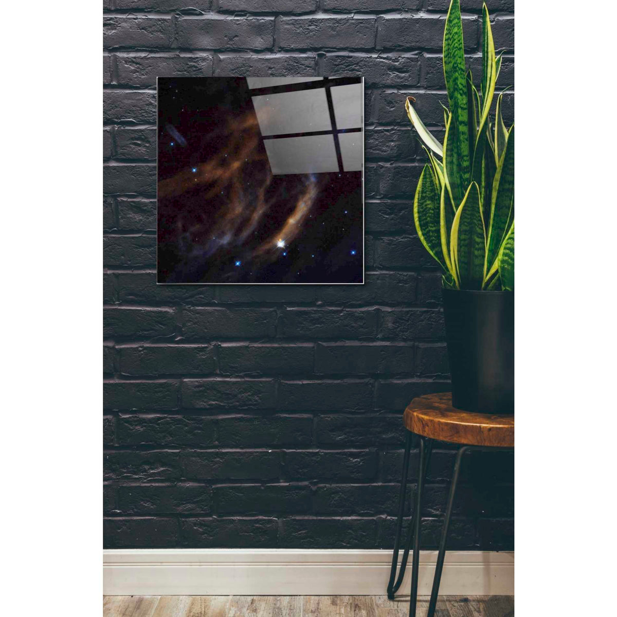 Epic Art "Within Canis Majoris" Hubble Space Telescope Acrylic Glass Wall Art,24x24