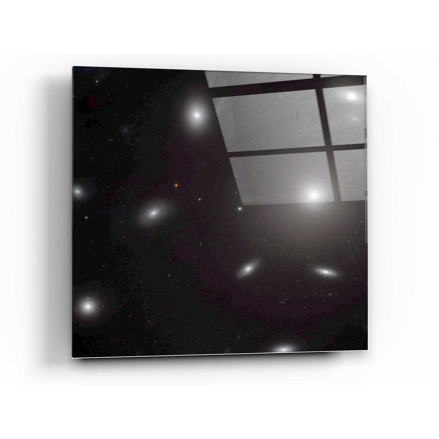 Epic Art "NGC 4874" Hubble Space Telescope Acrylic Glass Wall Art,24x24