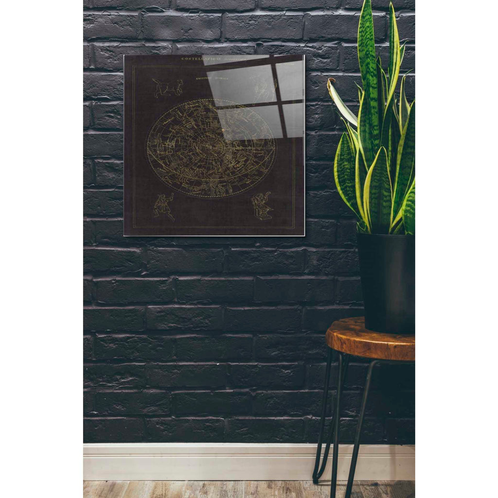 Epic Art 'Costellazioni I' by Wild Apple Portfolio, Acrylic Glass Wall Art,24x24