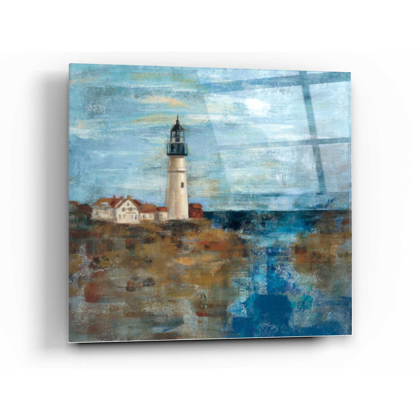Epic Art 'Lighthouse Dream' by Silvia Vassileva, Acrylic Glass Wall Art,24x24