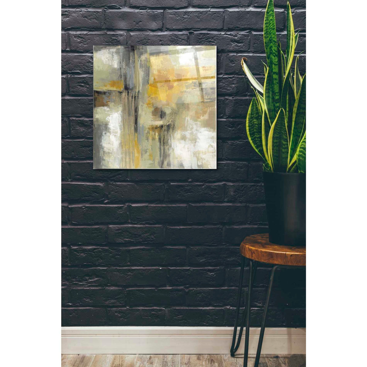 Epic Art 'Sun and Rain' by Silvia Vassileva, Acrylic Glass Wall Art,24x24