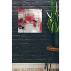 Epic Art 'Stone Gardens III Red' by Silvia Vassileva, Acrylic Glass Wall Art,24x24