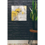 Epic Art 'Stone Gardens II Yellow' by Silvia Vassileva, Acrylic Glass Wall Art,24x24
