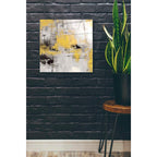 Epic Art 'Stone Gardens III Yellow' by Silvia Vassileva, Acrylic Glass Wall Art,24x24