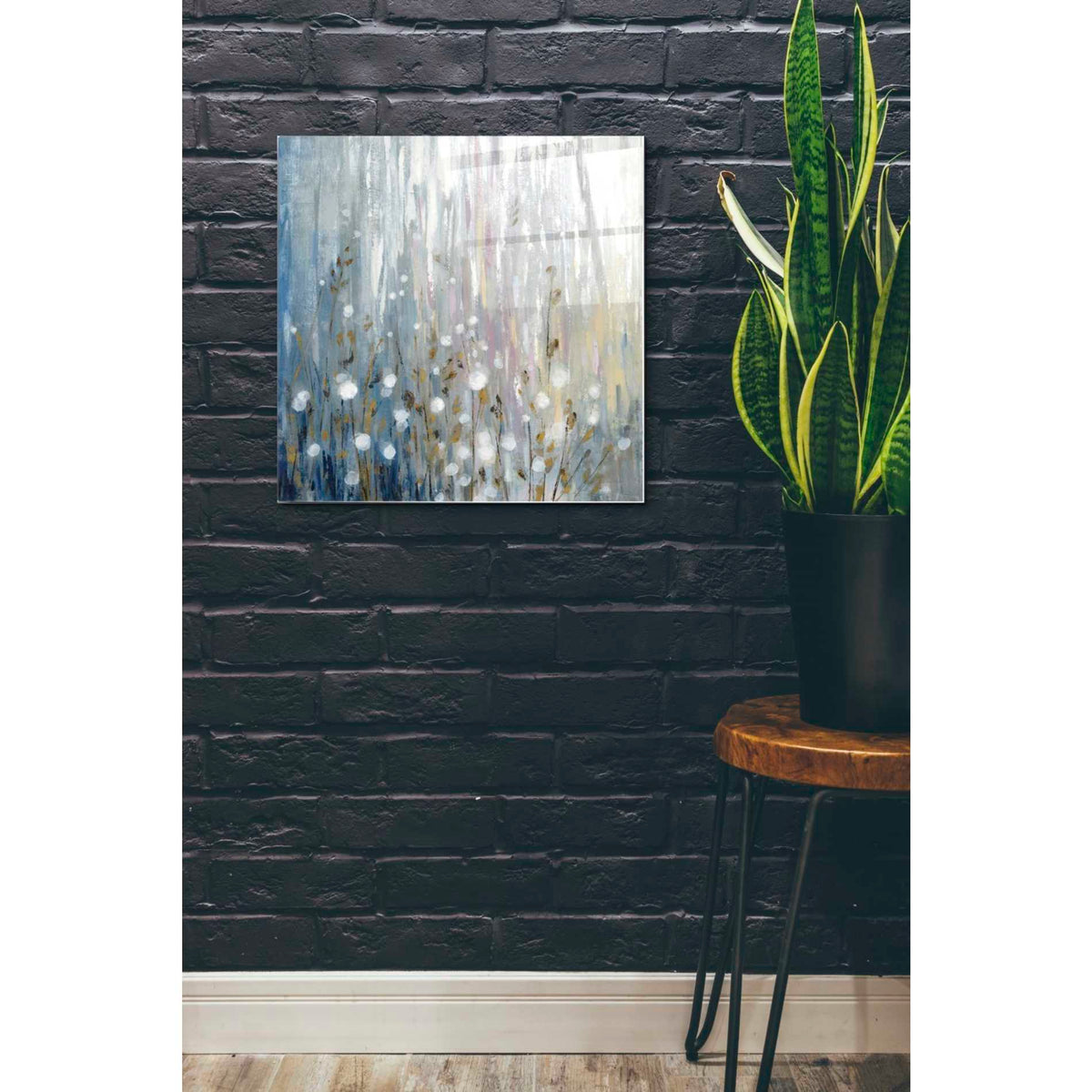 Epic Art 'January Branches' by Silvia Vassileva, Acrylic Glass Wall Art,24x24