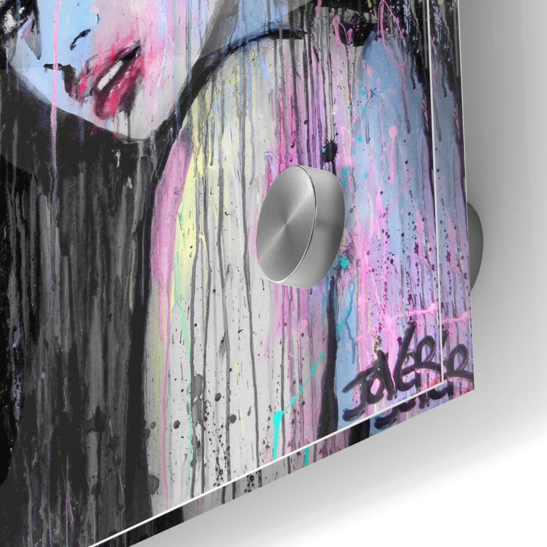 Epic Art 'Wild Orchid' by Loui Jover, Acrylic Glass Wall Art,24x24