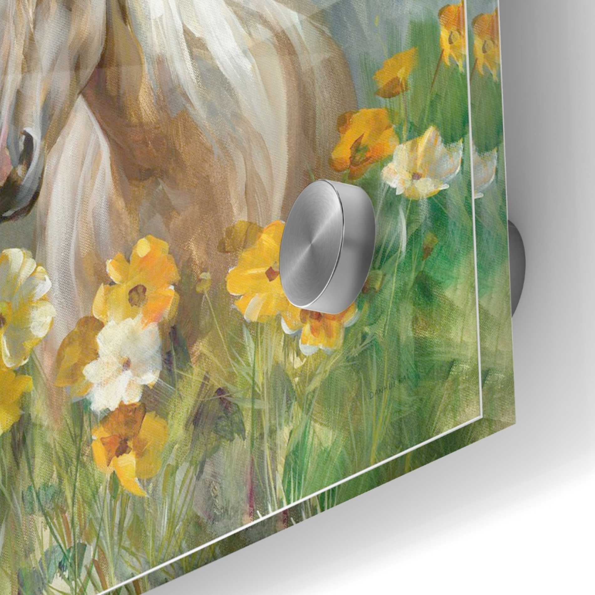 Epic Art 'Farm and Field II Crop' by Danhui Nai, Acrylic Glass Wall Art,24x24