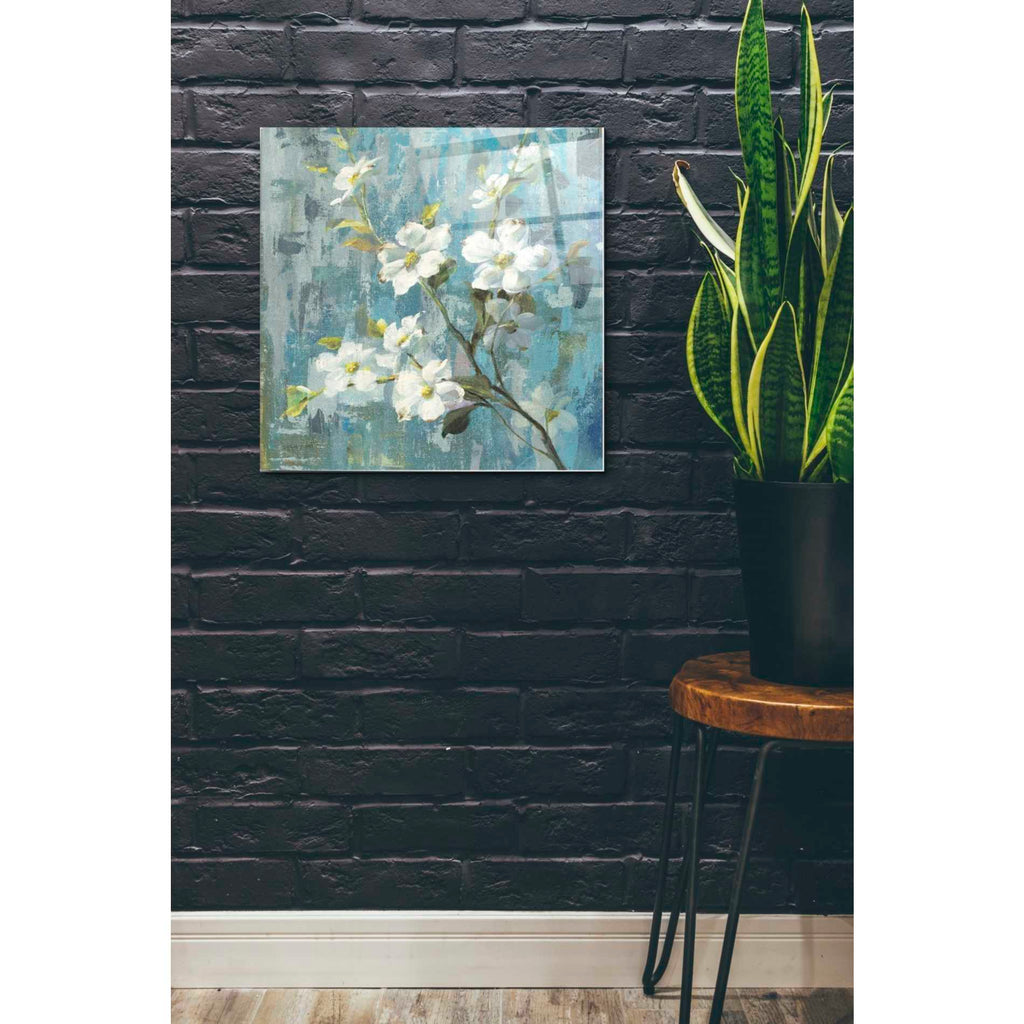 Epic Art 'Graceful Magnolia II' by Danhui Nai, Acrylic Glass Wall Art,24x24