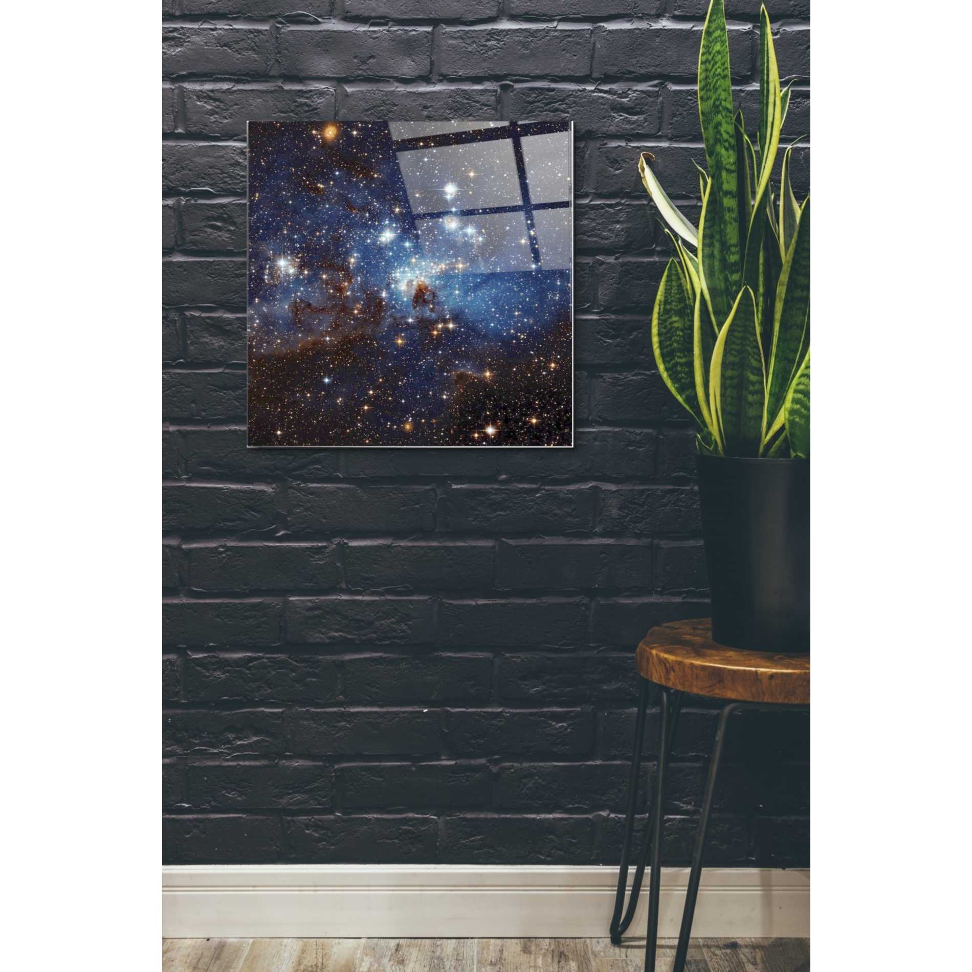 Epic Art "LH 95 Star Cluster" Hubble Space Telescope Acrylic Glass Wall Art,24x24