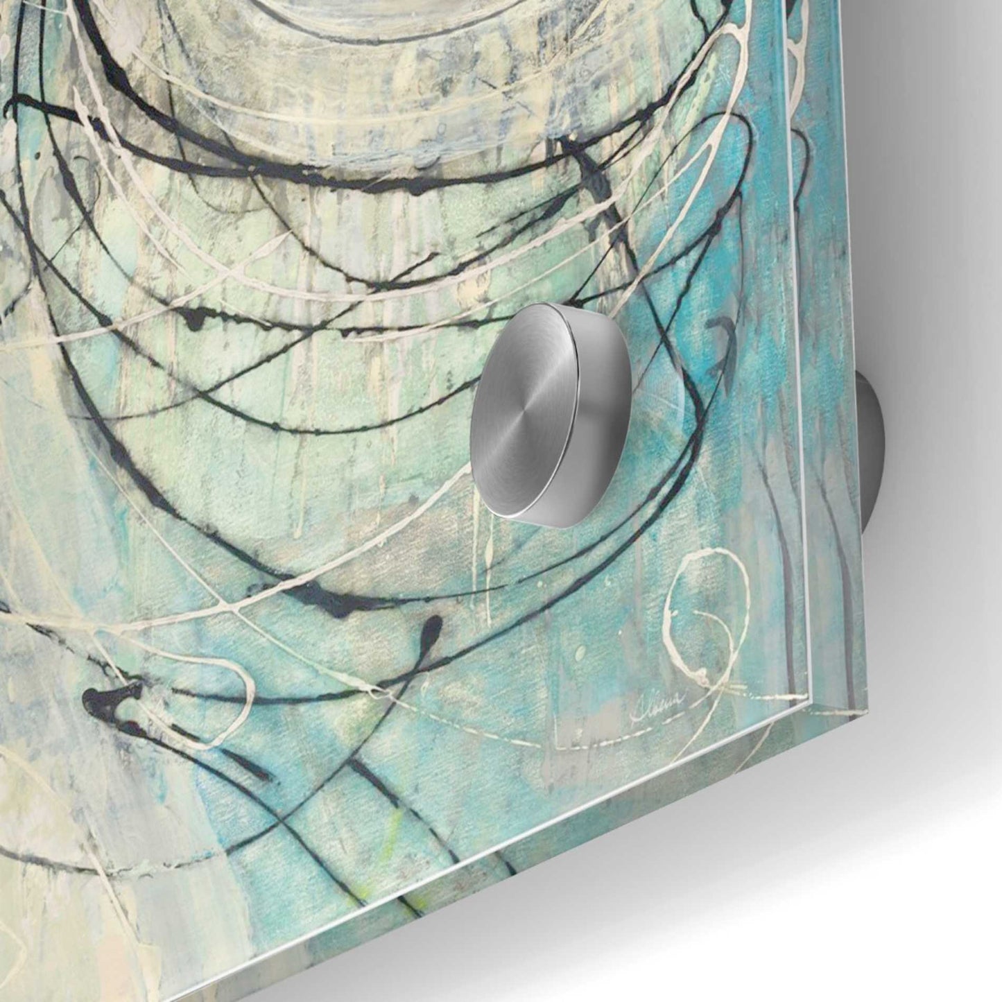 Epic Art 'Twister' by Albena Hristova, Acrylic Glass Wall Art,24x24