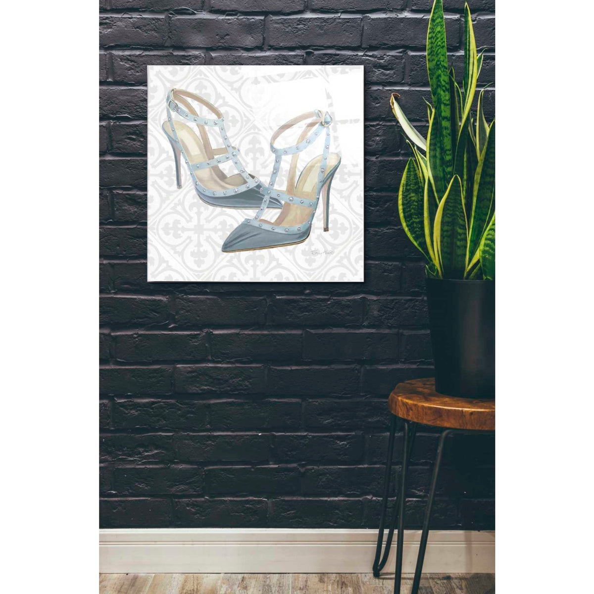 Epic Art 'Must Have Fashion II' by Emily Adams, Acrylic Glass Wall Art,24x24