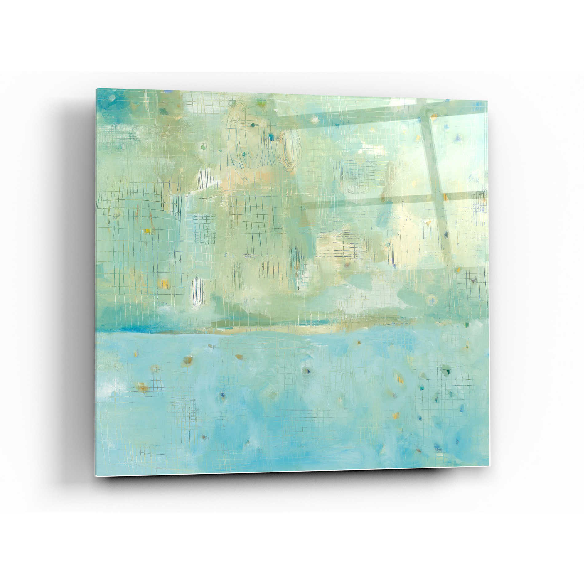 Epic Art 'Dreaming of the Shore' by Melissa Averinos, Acrylic Glass Wall Art,24x24