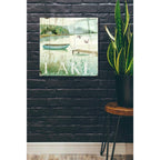 Epic Art 'Lakeside II' by Daphne Brissonet, Acrylic Glass Wall Art,24x24