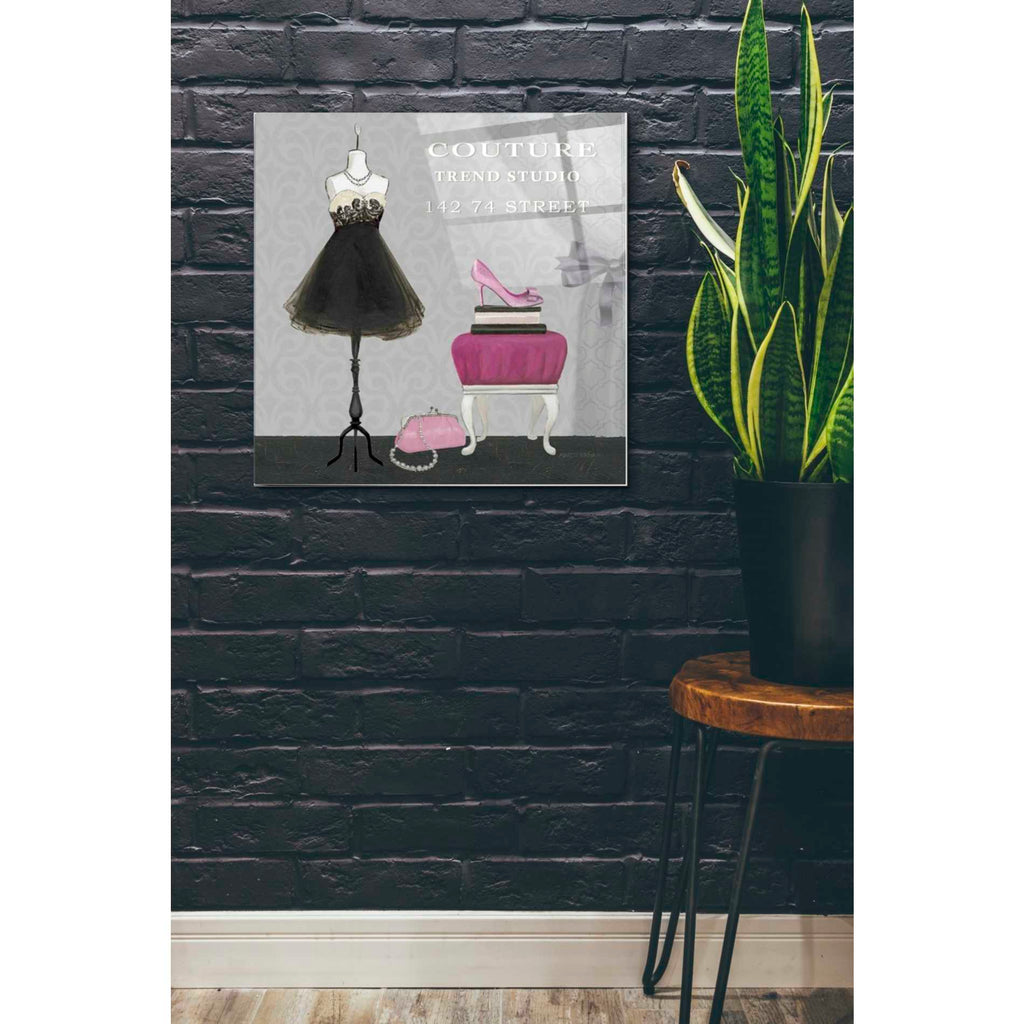 Epic Art 'Dress Fitting Boutique Sq III' by Marco Fabiano, Acrylic Glass Wall Art,24x24