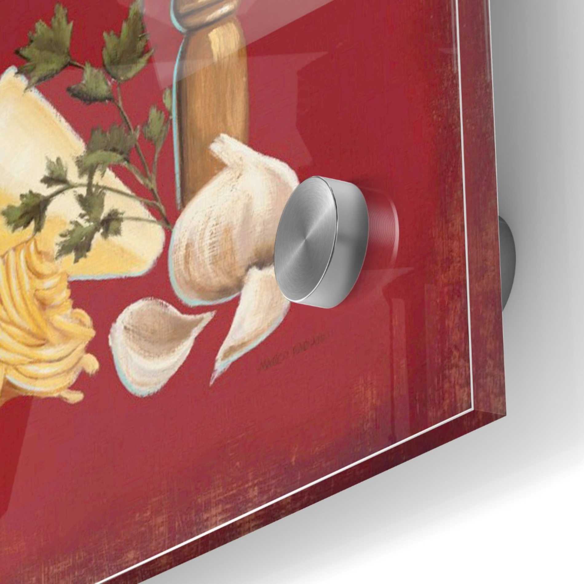 Epic Art 'Italian Cuisine III' by Marco Fabiano, Acrylic Glass Wall Art,24x24