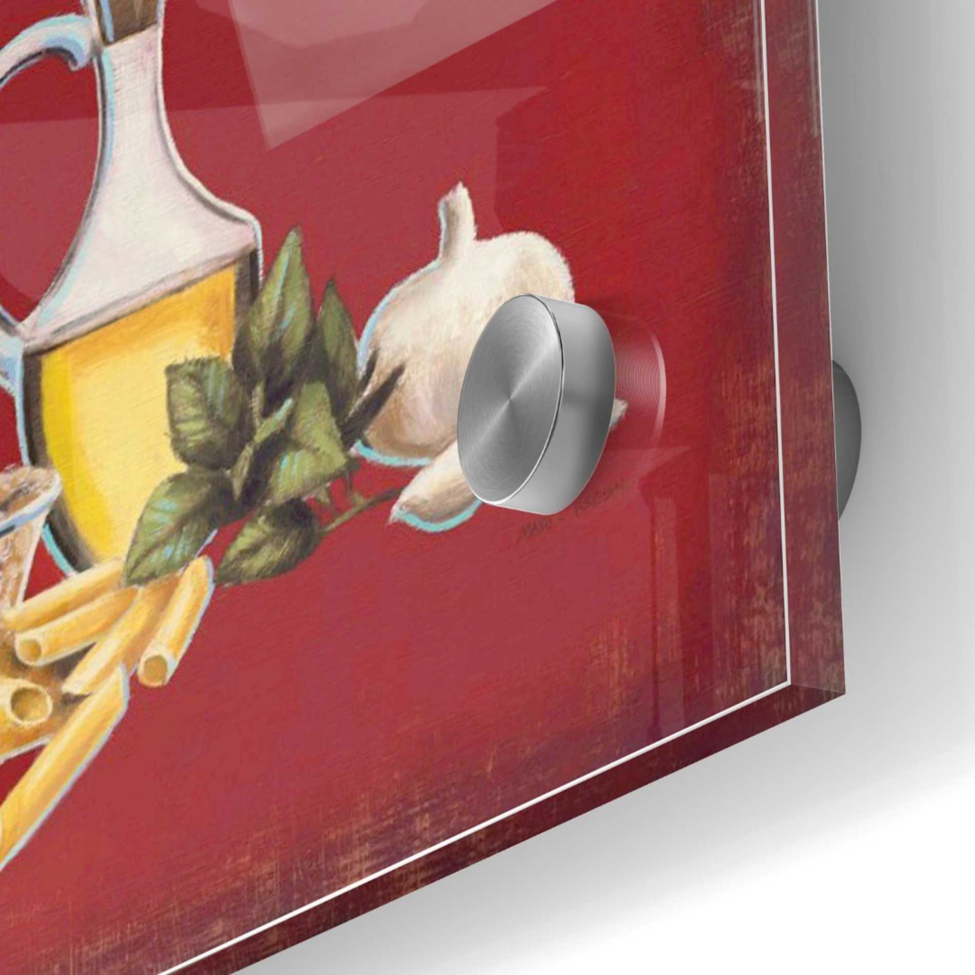 Epic Art 'Italian Cuisine II' by Marco Fabiano, Acrylic Glass Wall Art,24x24