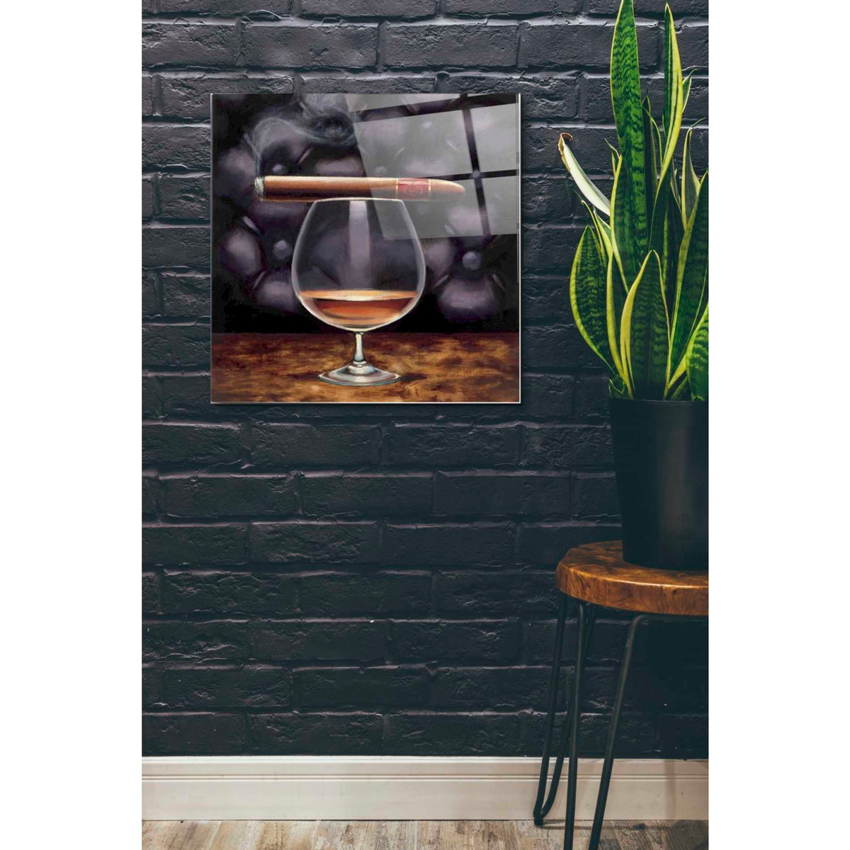 Epic Art 'Gentlemen Prefer I' by Marco Fabiano, Acrylic Glass Wall Art,24x24