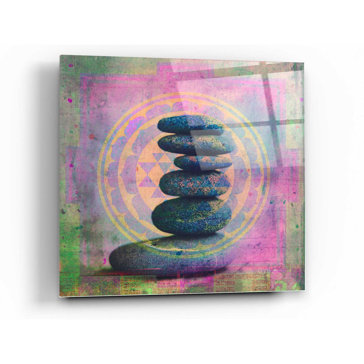 Epic Art 'Soul In Balance' by Elena Ray Acrylic Glass Wall Art,24x24