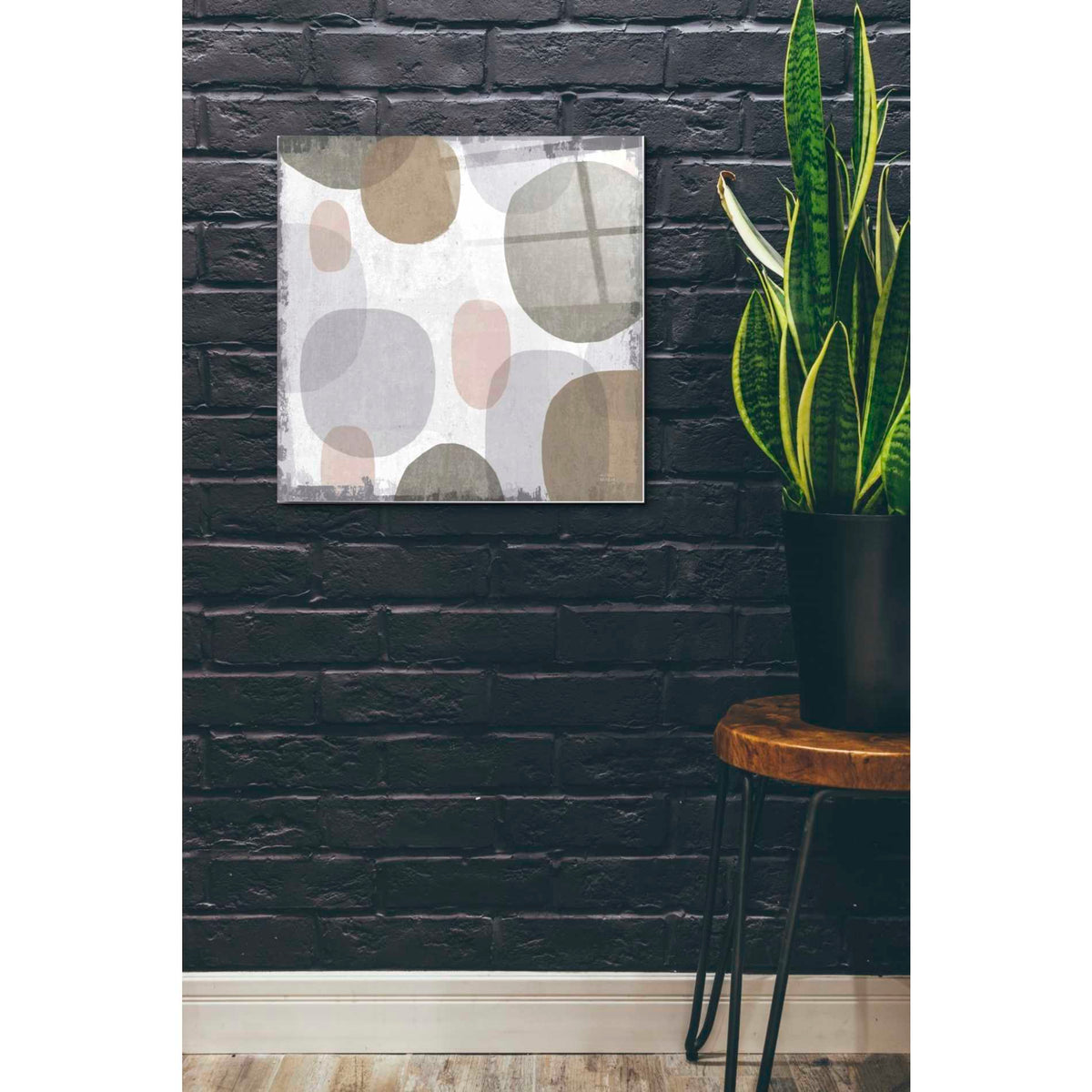 Epic Art 'Pastel Drips I' by Michael Mullan, Acrylic Glass Wall Art,24x24