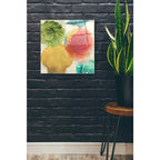 Epic Art 'Luminous Seashells 4' by Elena Ray Acrylic Glass Wall Art,24x24