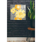 Epic Art 'Cloisonne Beauty I Gray' by Shirley Novak, Acrylic Glass Wall Art,24x24