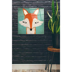 Epic Art 'Fox' by Ryan Fowler, Acrylic Glass Wall Art,24x24