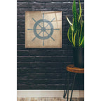 Epic Art 'Nautical Shipwheel' by Ryan Fowler, Acrylic Glass Wall Art,24x24
