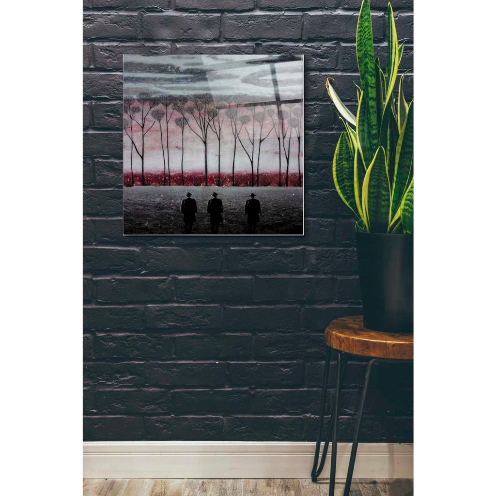 Epic Art 'SILENT SUITS' by DB Waterman, Acrylic Glass Wall Art,24x24
