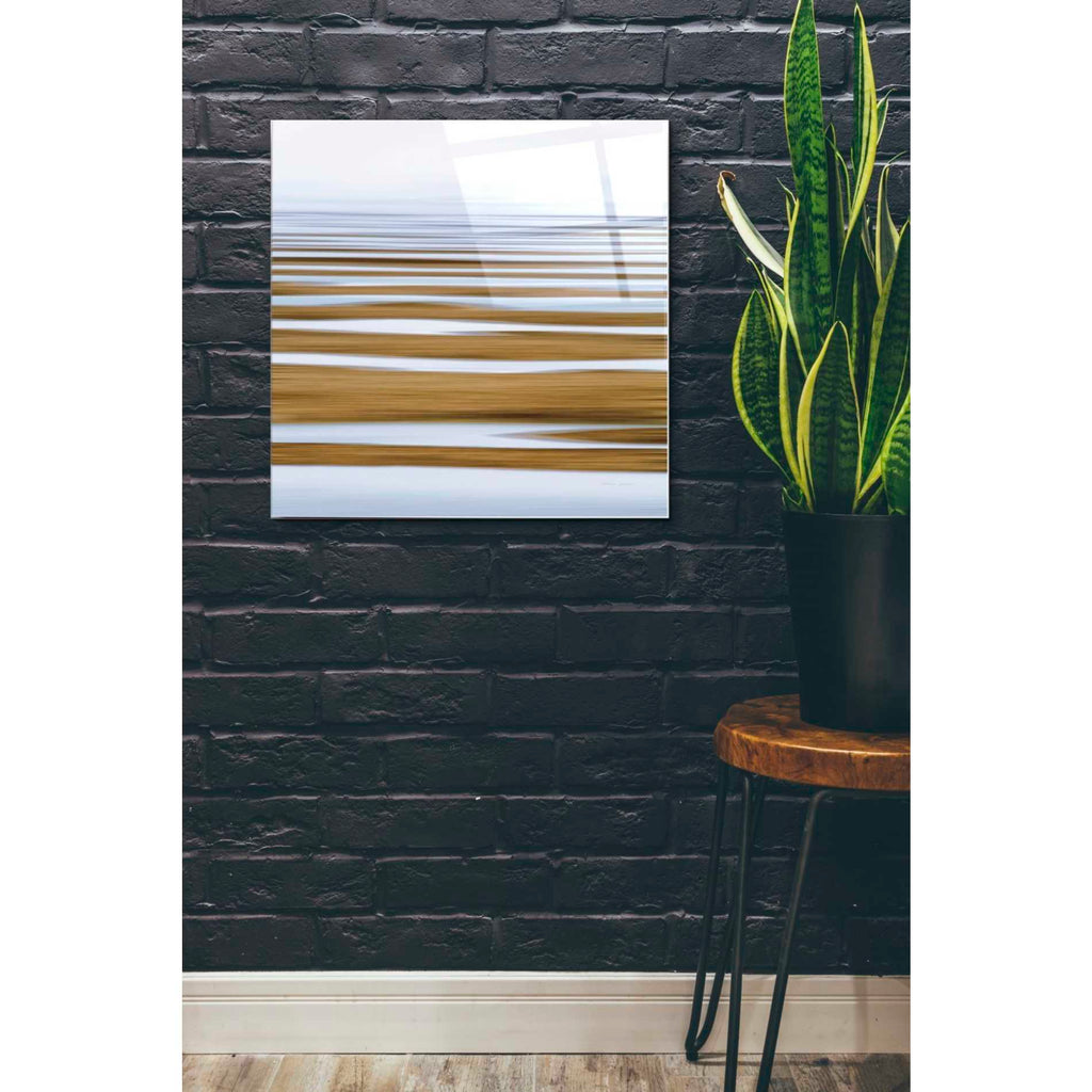 Epic Art 'Sand Flats in Fog' by Katherine Gendreau, Acrylic Glass Wall Art,24x24