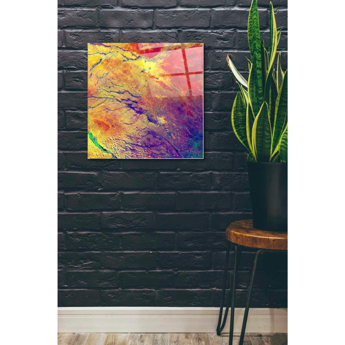 Epic Art 'Earth As Art: A Study in Color' Acrylic Glass Wall Art,24x24