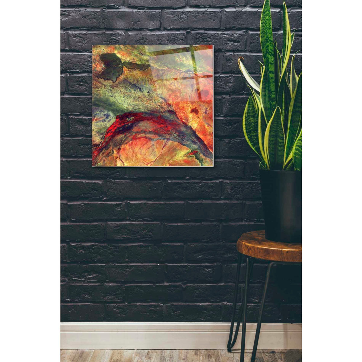 Epic Art 'Earth As Art: The Lorian Swamp' Acrylic Glass Wall Art,24x24